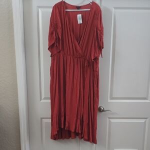 NWT: Torrid High Low Red Dress